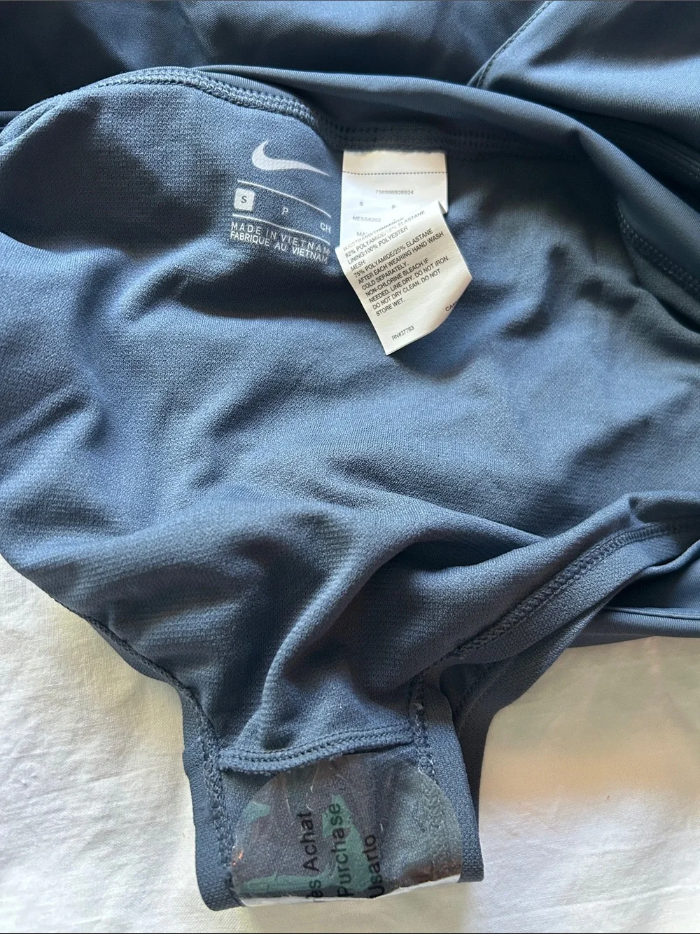 Nike Women's Slate Gray Layered Athletic Shorts